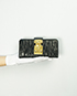 Miu Miu Matelasse Lux Clasp Lock Wallet, front view